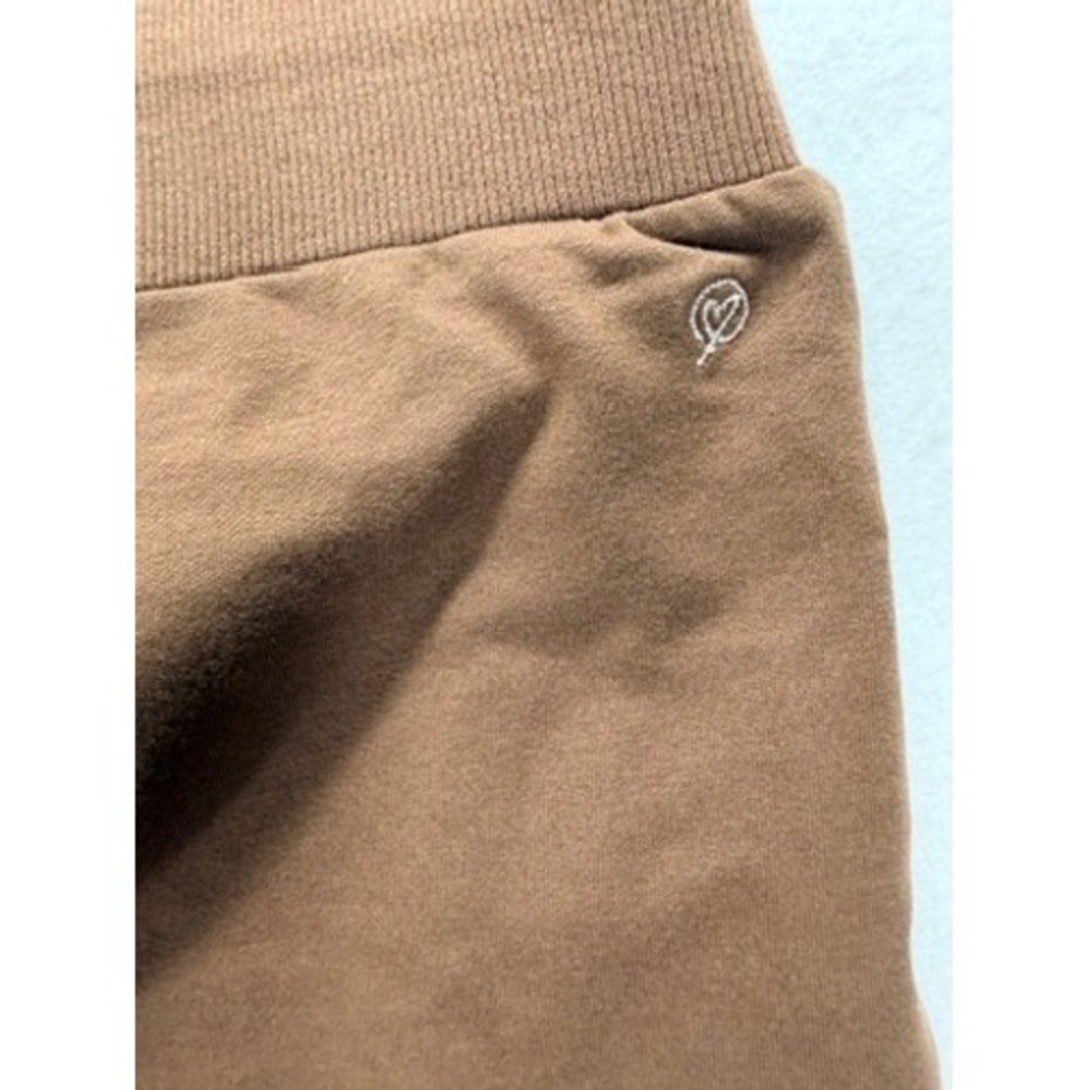The Drop Grace Supersoft Stretch Joggers Praline Brown NWT XS - Picture 7 of 11